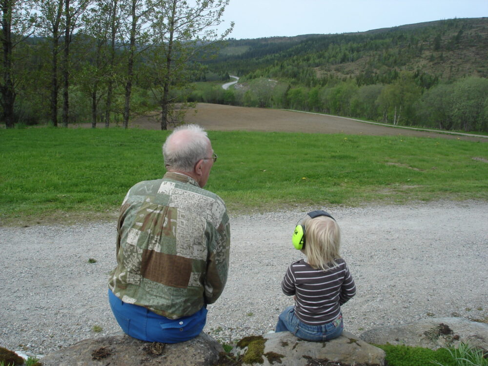 Bestefar og barnebarn