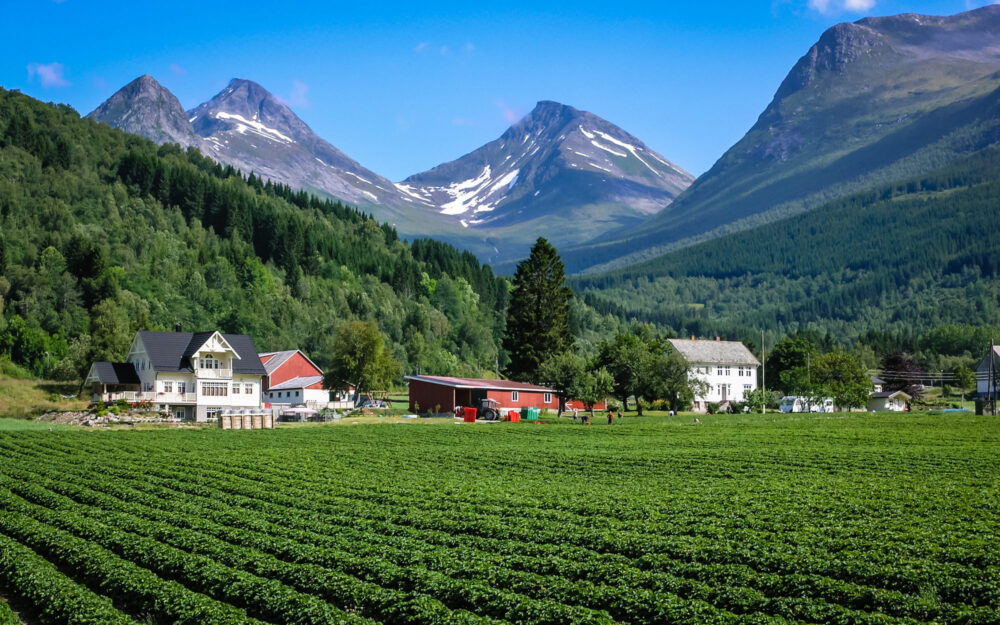 Travelling to Norway. Mountains