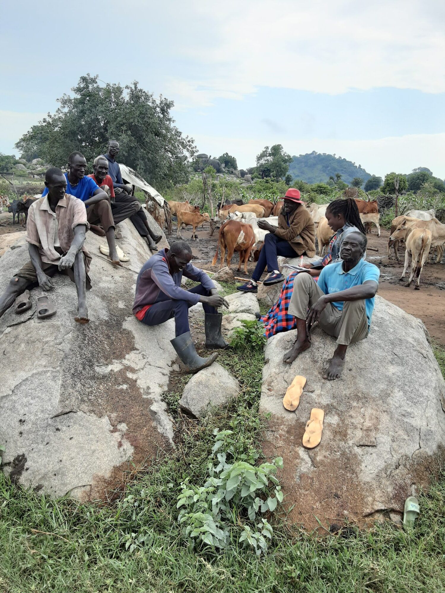 The Kraals in the refugee settlements