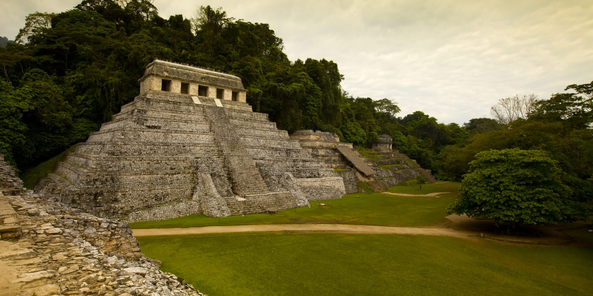 Ruiner fra mayaindianerne i Mexico.